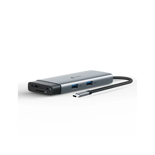 TP-Link UH7021C nodo concentrador USB Tipo C 5000 Mbit/s Aluminio, Negro image 3