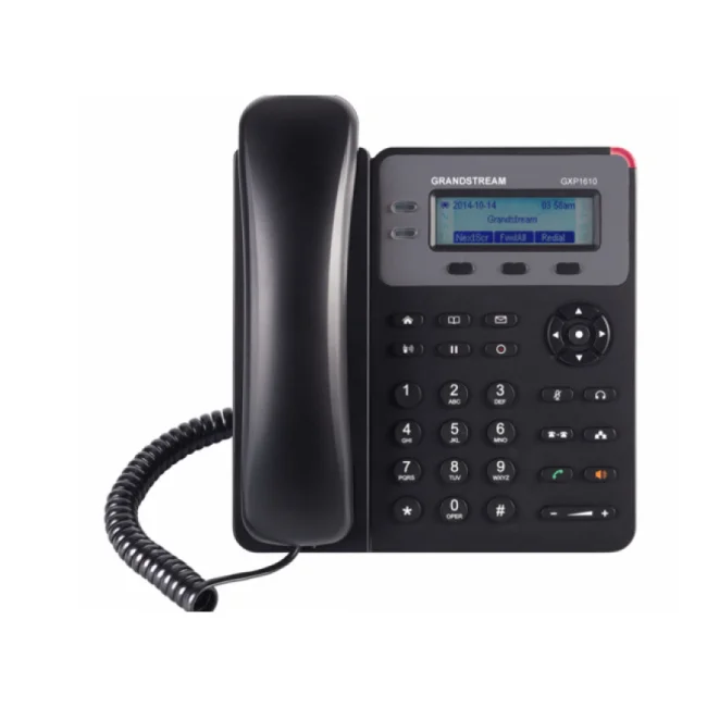 Grandstream Networks GXP1610 teléfono Teléfono DECT Negro