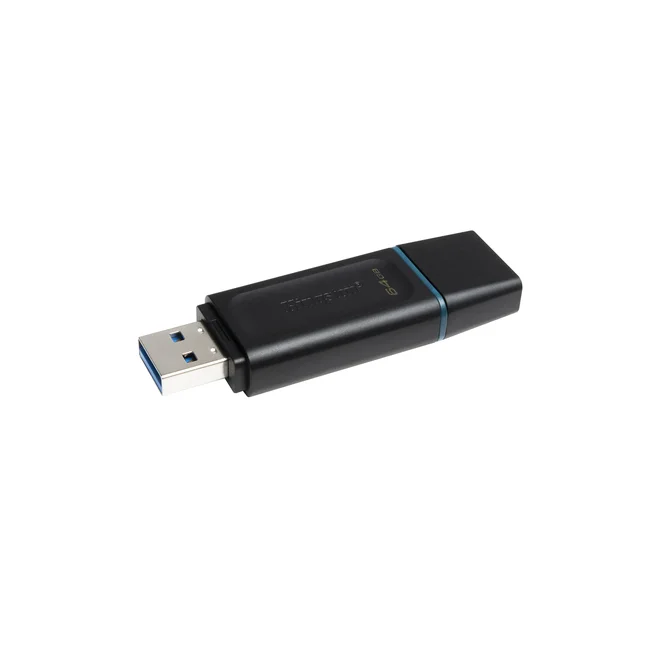 Kingston Technology DataTraveler Exodia unidad flash USB 64 GB USB tipo A 3.2 Gen 1 (3.1 Gen 1) Negro, Turquesa image 11
