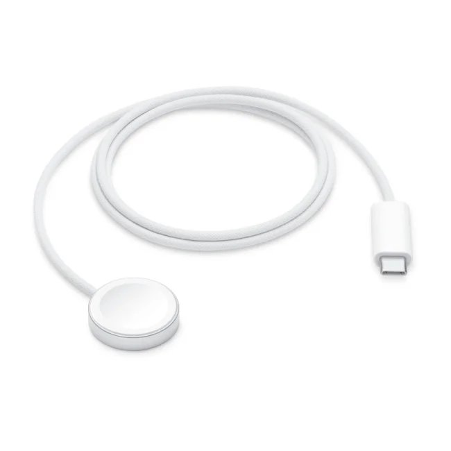 Apple MT0H3AM/A cargador de dispositivo móvil Reloj inteligente Blanco USB Cargador inalámbrico Carga rápida Interior