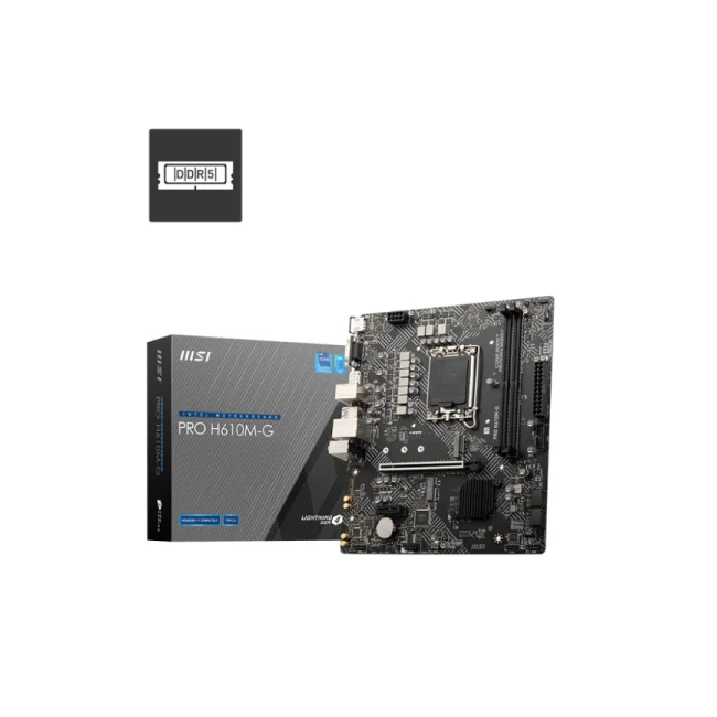 MSI PRO H610M-G placa base Intel H610 LGA 1700 Micro ATX