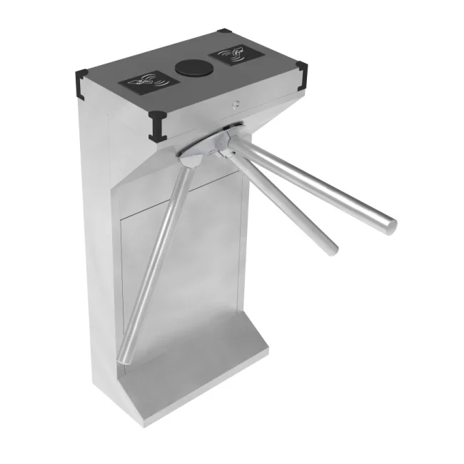 ZKTeco TS1000D torniquete para control de acceso Acero inoxidable Torniquete óptico de brazo articulado image 3