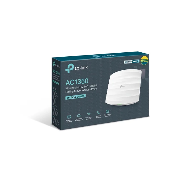TP-Link Omada EAP225 punto de acceso inalámbrico 1350 Mbit/s Blanco Energía sobre Ethernet (PoE) image 19