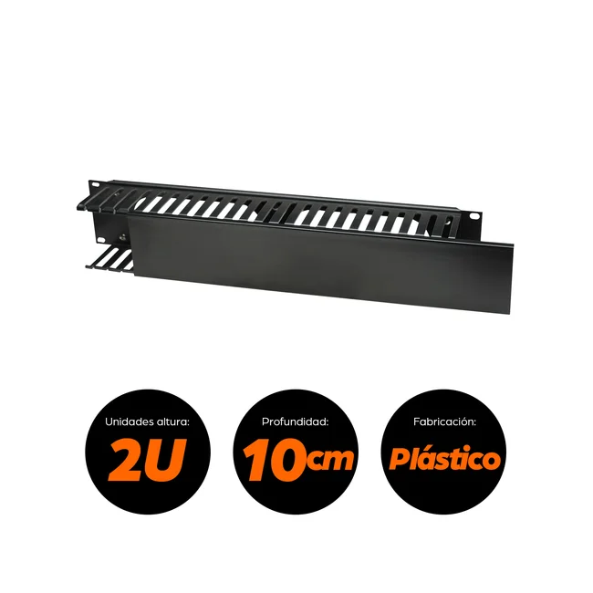 Intellinet Organizador Horizontal 19", 2U, (Plástico) image 15