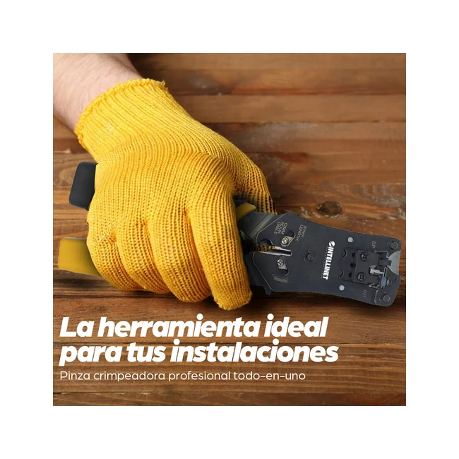 Intellinet Pinza Crimpeadora Universal de Plugs Modulares y Probador de Cables image 17
