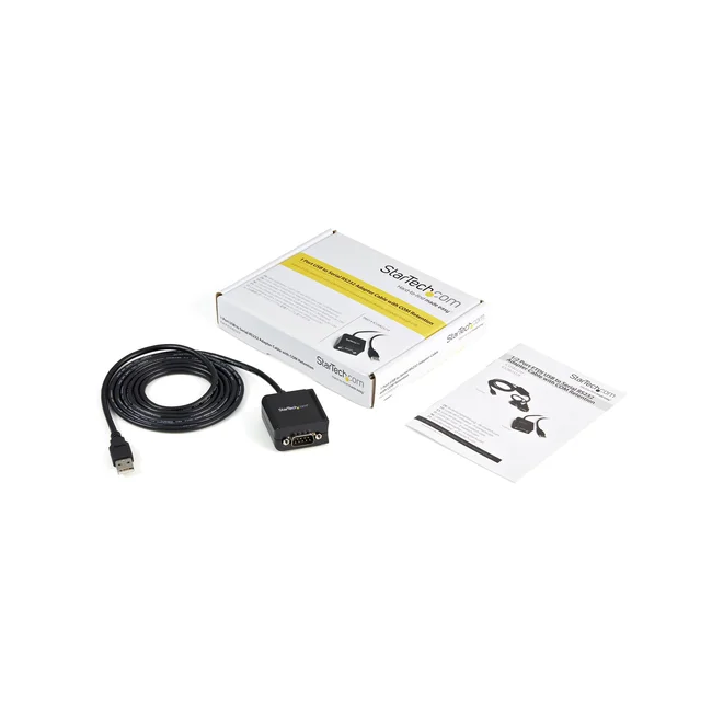 StarTech.com Cable 1.8m USB a Puerto Serie Serial RS232 DB9 con Retención del Puerto de Asignación COM image 8