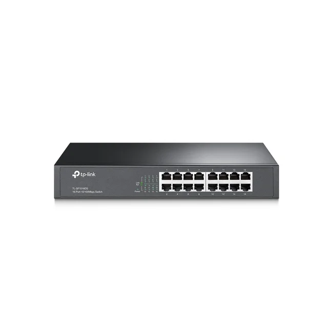 TP-Link TL-SF1016DS dispositivo de redes No administrado Fast Ethernet (10/100) 1U Negro image 9