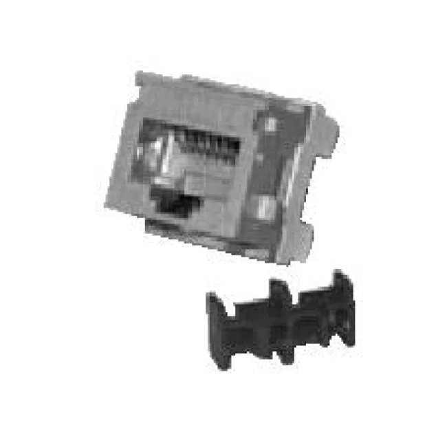 Belden GigaFlex PS6+ Module, Keystone-Style - T568A/B, Black image 3