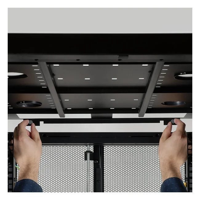 Tripp Lite SR42UB Gabinete de Profundidad Estándar SmartRack de 42U con Puertas y Paneles Laterales image 21