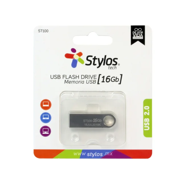 Stylos ST100 unidad flash USB 16 GB USB tipo A 2.0 Plata image 4