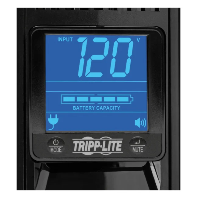 Tripp Lite SMART1500LCD UPS de línea interactiva Smart LCD 1500VA 900W 120V - 8 Tomas de corriente, USB, DB9, 2U Rack/Torre image 12