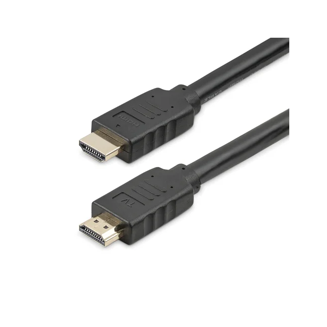 StarTech.com Cable de 15 metros HDMI 2.0 - Cable HDMI Activo de 4K a 60Hz - con Clasificacioón CL2 para Instalación en Pared - Cable HDMI de Alta Velocidad Largo y Durable - HDR - de 18Gbps - Cable Macho a Macho - Negro image 3