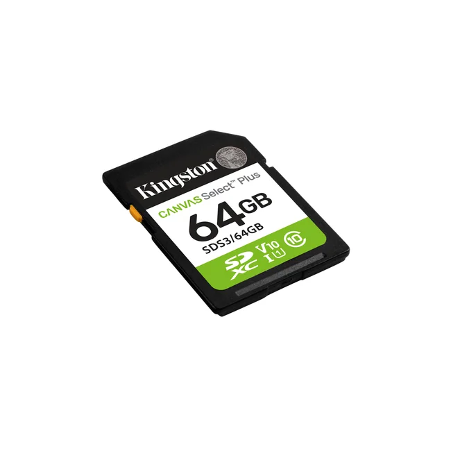 Kingston Technology Canvas Select Plus Gen3 64 GB SD UHS-I Clase 10 image 5