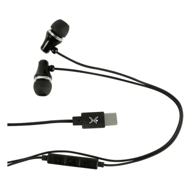 Perfect Choice PC-116479 audífono y auriculare Auriculares Alámbrico Intra auditivo Llamadas/Música USB Tipo C Negro image 5