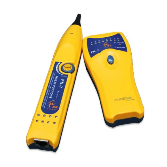 BRobotix 179805 comprobador de cables de red Amarillo image 3