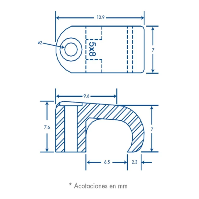 Thorsman TC 5x8 Paquete de grapas 100 grapas image 5