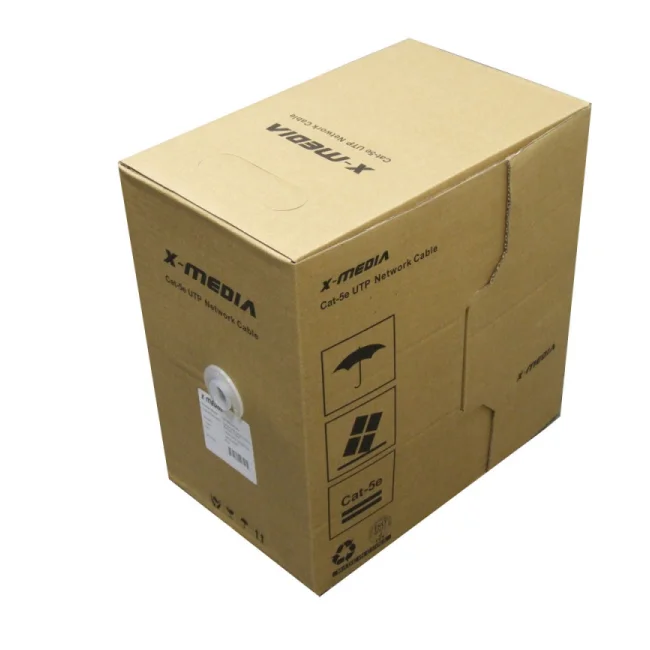 X-Media XM-C6-1000-BU cable de red Azul 304.8 m Cat6 U/UTP (UTP)