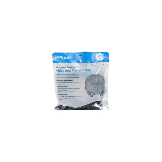 Dahua Technology DH-PFM942I-10-5 adaptador de cable de vídeo 10 m BNC Negro