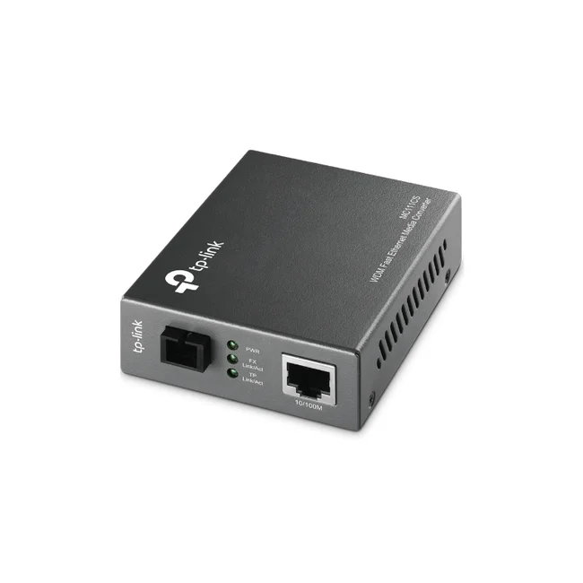TP-Link Omada MC111CS convertidor de red 100 Mbit/s Modo único Negro image 6