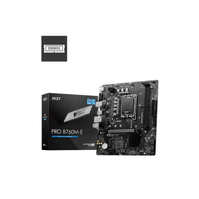 MSI PRO B760M-E placa base Intel B760 LGA 1700 Micro ATX image 3
