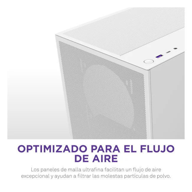 NZXT H5 Flow Midi Tower Blanco image 16