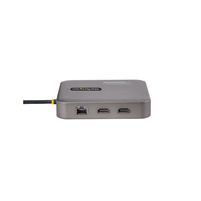 StarTech.com Adaptador Multipuertos USB C - HDMI Doble 4K 60Hz - Hub USB 10Gbps de 2 Puertos USB-C/USB-A - PD100W - GbE - SD - Dock de Viajes - Docking Station image 6
