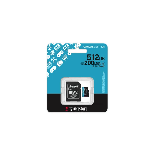 Kingston Technology Canvas Go! Plus 512 GB MicroSD UHS-I Clase 10 image 6