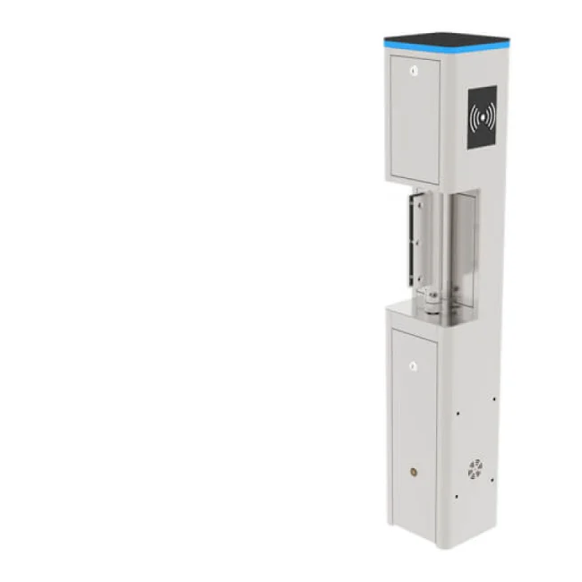 ZKTeco SBT2000S torniquete para control de acceso Gris Acero inoxidable Torniquete de barrera giratoria image 11