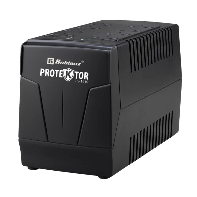 Koblenz RS-1410 regulador de voltaje 8 salidas AC Negro image 3