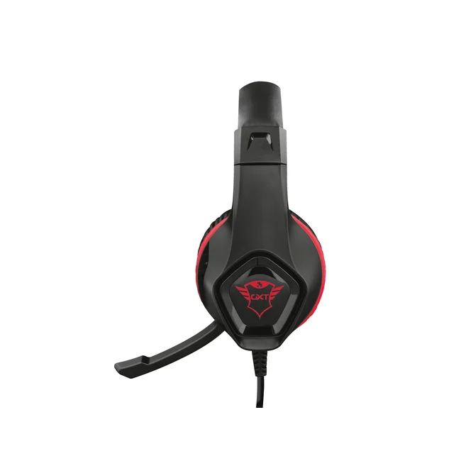 Trust GXT 404R Rana Auriculares Alámbrico Diadema Juego Negro, Rojo image 6