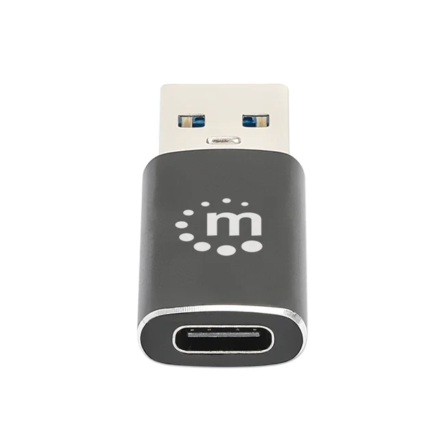 Manhattan 153980 cambiadores de género de cables USB A USB C Negro image 12