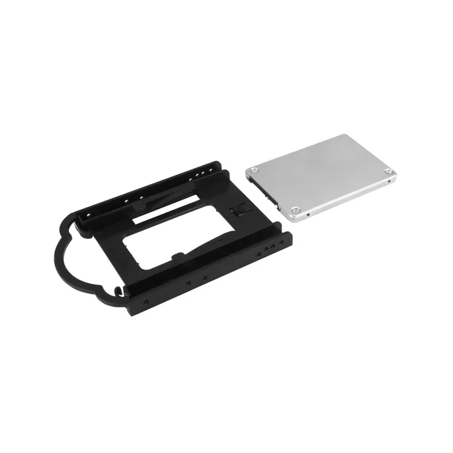 StarTech.com Bracket de Montaje para Discos Duros / SSD de 2.5" en Bahías de 3.5 Pulgadas - Instalación sin Herramientas - Bracket Adaptador de Unidad de 2.5" a Bahía de 3.5" image 7