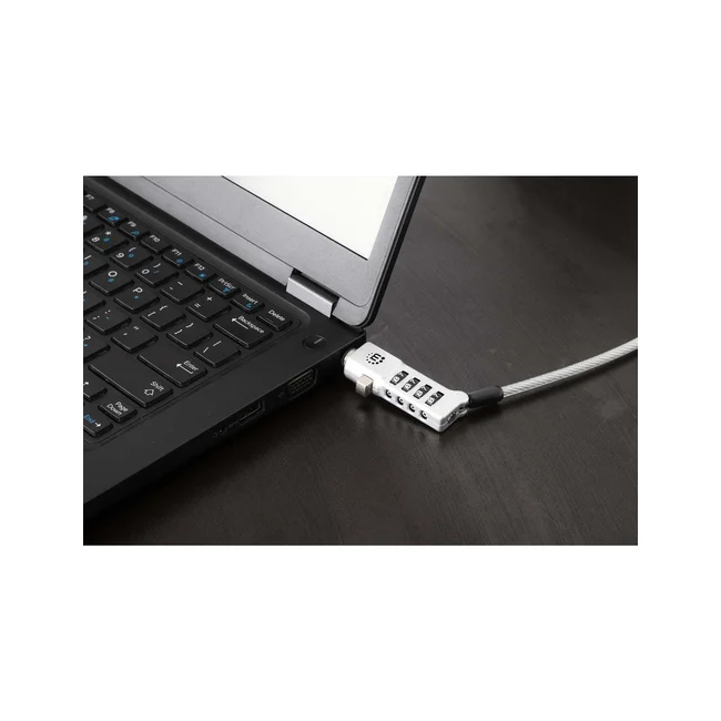 Manhattan 440301 cable antirrobo Plata 1.8 m image 6