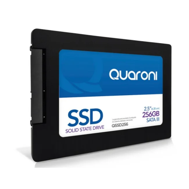 Quaroni QSSD256 unidad externa de estado sólido 256 GB Negro image 3