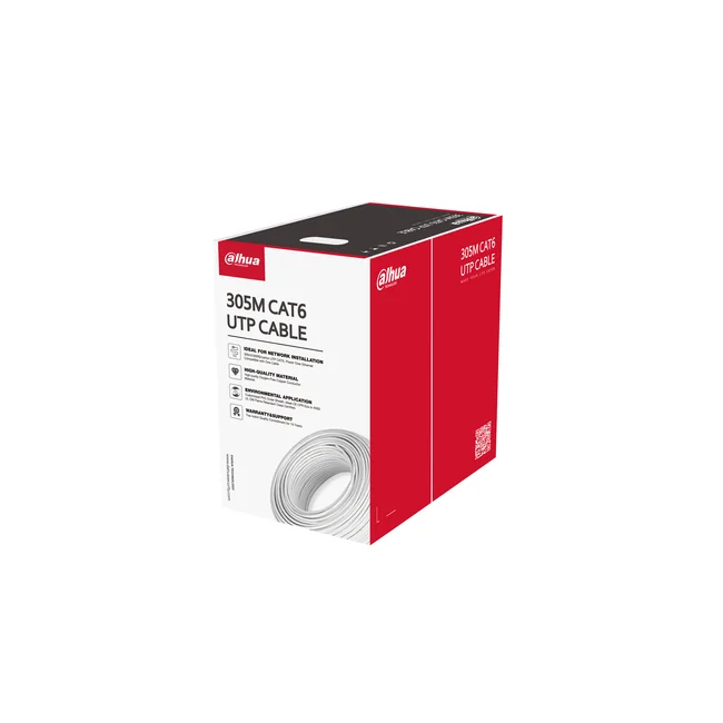 Dahua Technology DH-PFM920I-6UN-C cable de red Blanco 305 m Cat6 U/UTP (UTP) image 2