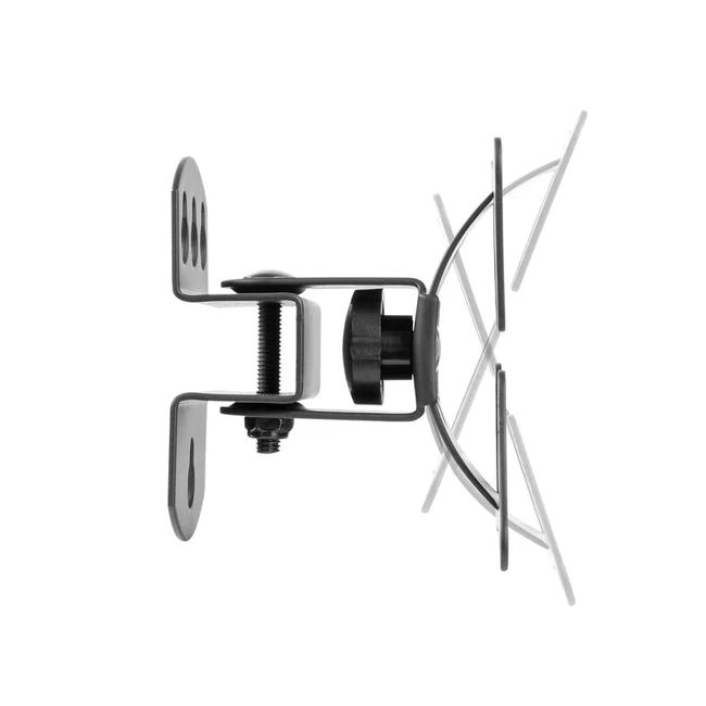 Manhattan Soporte de pared con pivote para pantalla de 13" a 32". Sujeta una pantalla o monitor de 13" a 32" de hasta 30 kg (66 lbs.), +/- 20° de inclinación, +/-30° de giro, soporte de un solo perno (pivote), negro image 7