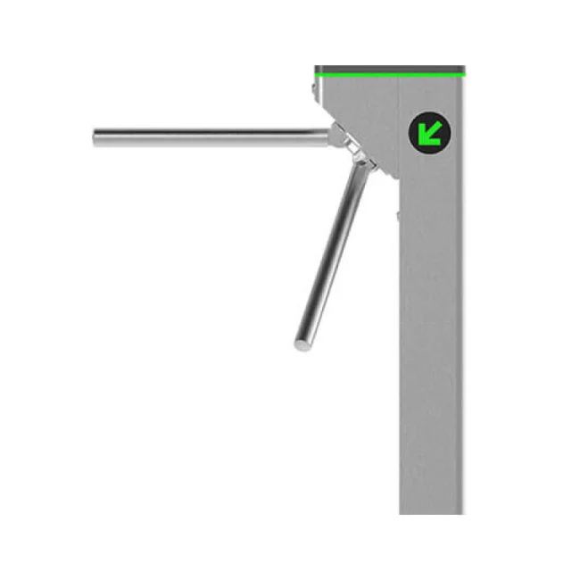 ZKTeco MTS1000 torniquete para control de acceso Acero inoxidable Torniquete óptico de brazo articulado image 10