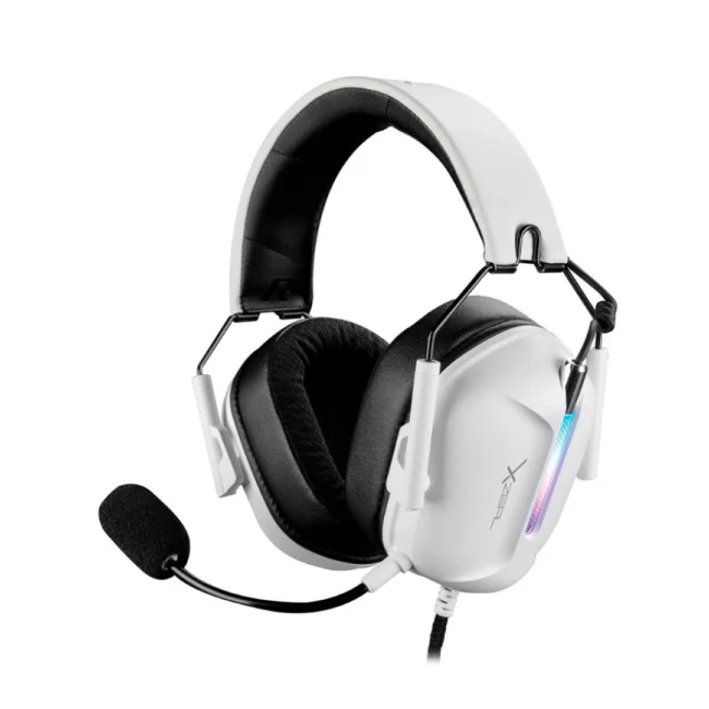 XZEAL XZ-7010 Auriculares Alámbrico Diadema Juego Blanco