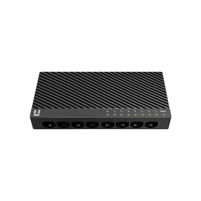 Netis System ST3108C dispositivo de redes No administrado Fast Ethernet (10/100) Negro