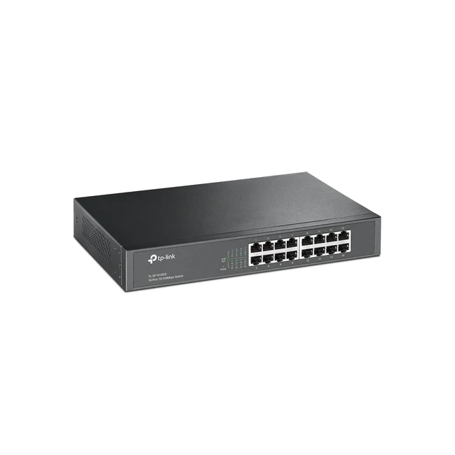 TP-Link TL-SF1016DS dispositivo de redes No administrado Fast Ethernet (10/100) 1U Negro image 10