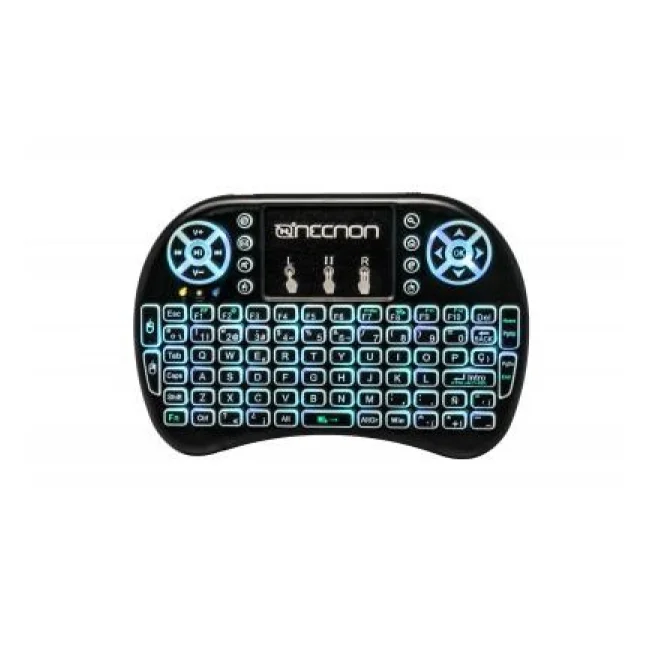 Necnon NCR-01 teclado RF inalámbrico QWERTY Negro