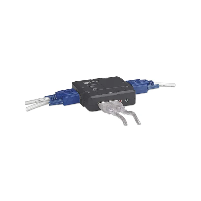 Manhattan Switch KVM Compacto de 2 Puertos image 14