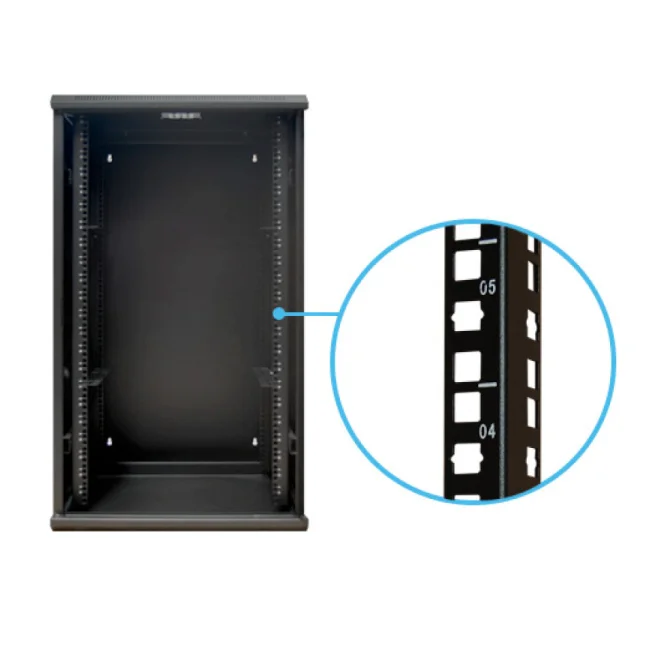 Enson ENS-RKGU22PRO armario rack 22U Rack o bastidor independiente Negro image 10