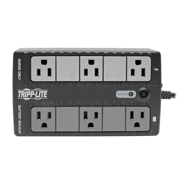 Tripp Lite INTERNET350U UPS Standby de 350VA 210W - 6 Tomacorrientes NEMA 5-15R, 120V, 50Hz / 60Hz, USB, Clavija 5-15P, Instalación en Pared o Escritorio image 6
