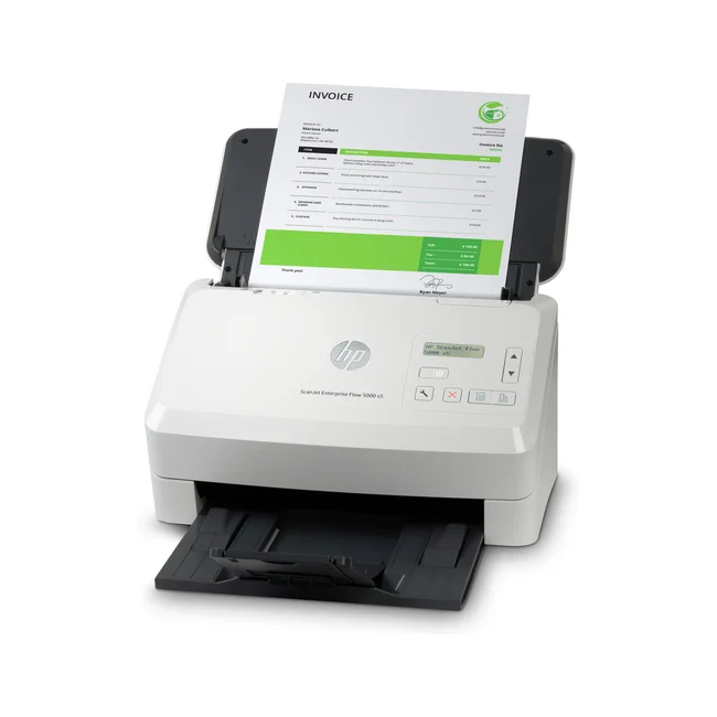 HP ScanJet Enterprise Flow 5000 s5 Escáner alimentado con hojas 600 x 600 DPI A4 Blanco image 8