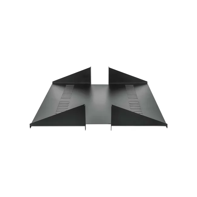 Intellinet Charola de doble cara de 19" para bastidores de marco abierto de 2 postes, 2U, charolade doble cara para rack de 19", 450 mm (17.71 pulg.) de profundidad, ventilado, negro image 6