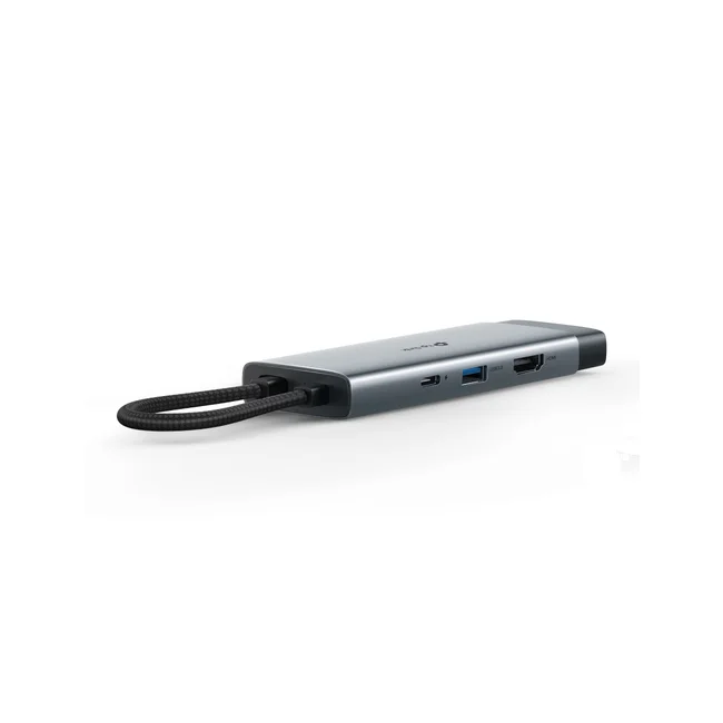TP-Link UH7021C nodo concentrador USB Tipo C 5000 Mbit/s Aluminio, Negro image 4