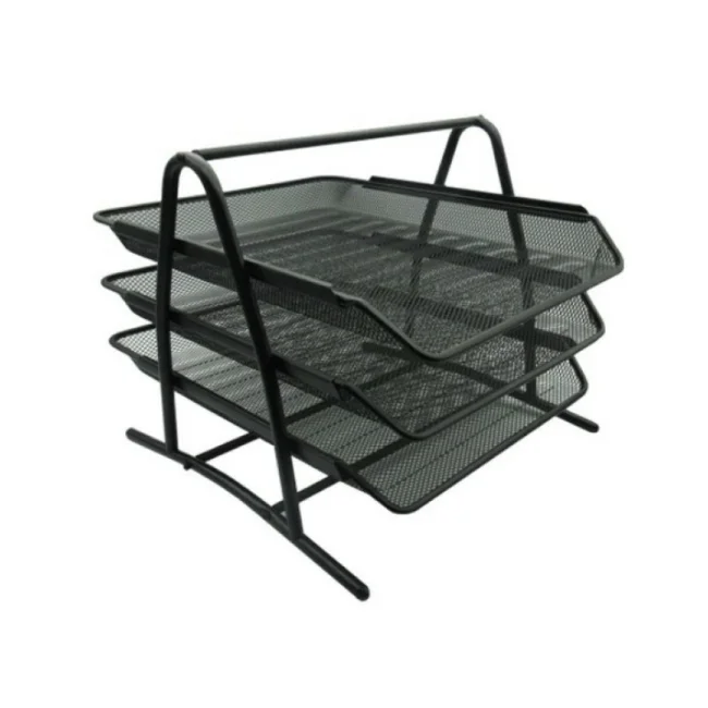 Nextep NE-162 bandeja de escritorio/organizador Metal Negro image 2
