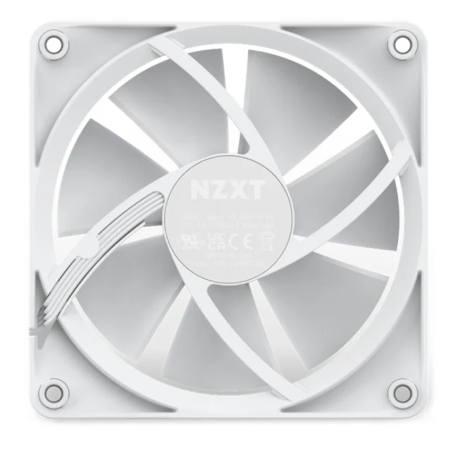 NZXT F120 RGB Triple Pack Gabinete de la computadora Ventilador 12 cm Blanco 3 pieza(s) image 8