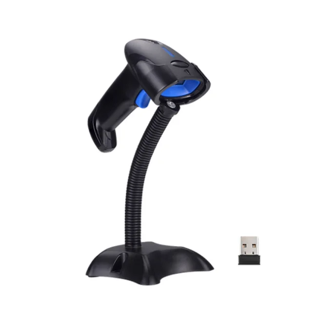 Evotec EV-3007 lector de código barras Lector de código de barras manual 1D/2D Laser Negro
